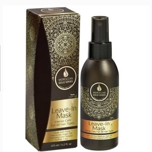 Moroccan Gold Series Leave-in mask.